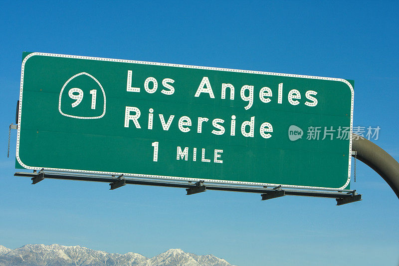加州高速公路标志
