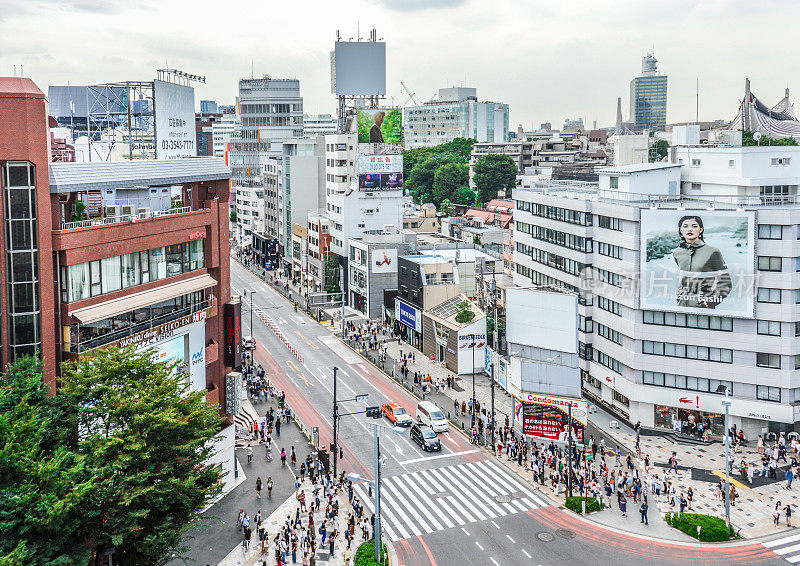 东京城市街景