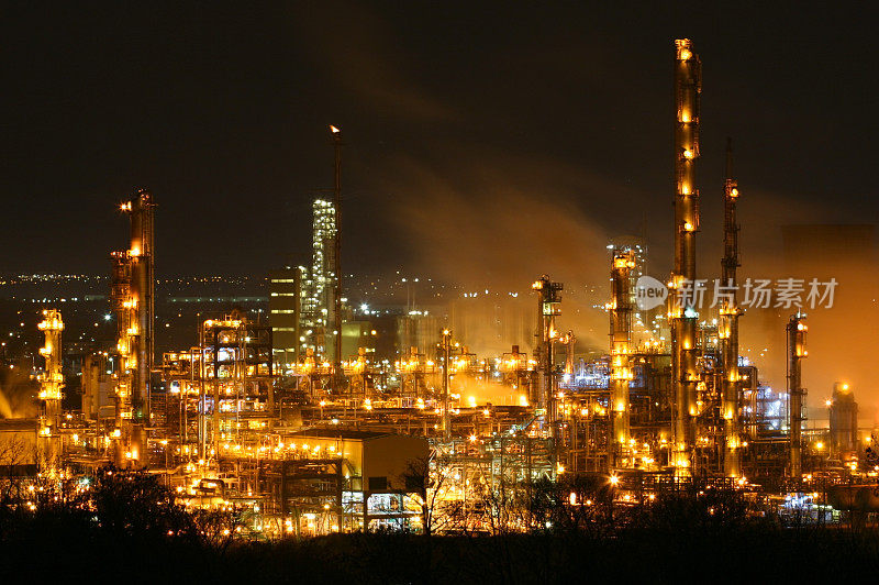 苏格兰格兰杰茅斯的炼油厂