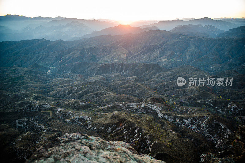 山顶的风景