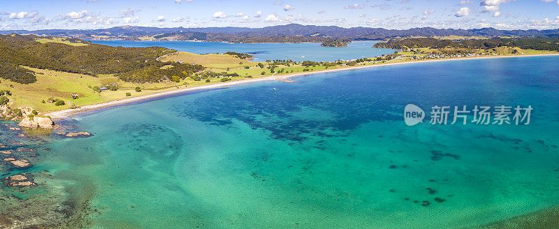 海湾群岛鸟瞰图