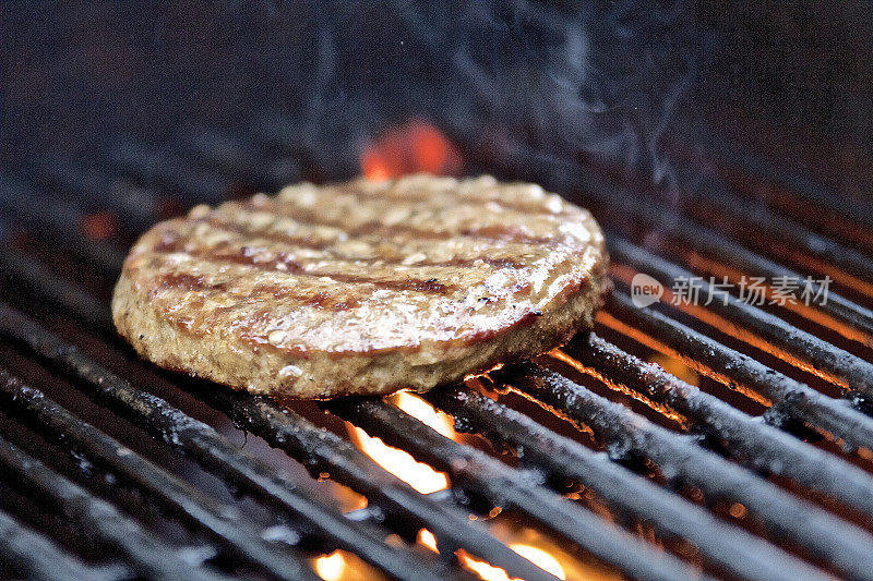 汉堡肉饼烧烤架