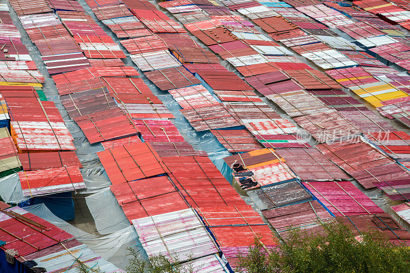 玻利维亚拉巴斯的贫民窟
