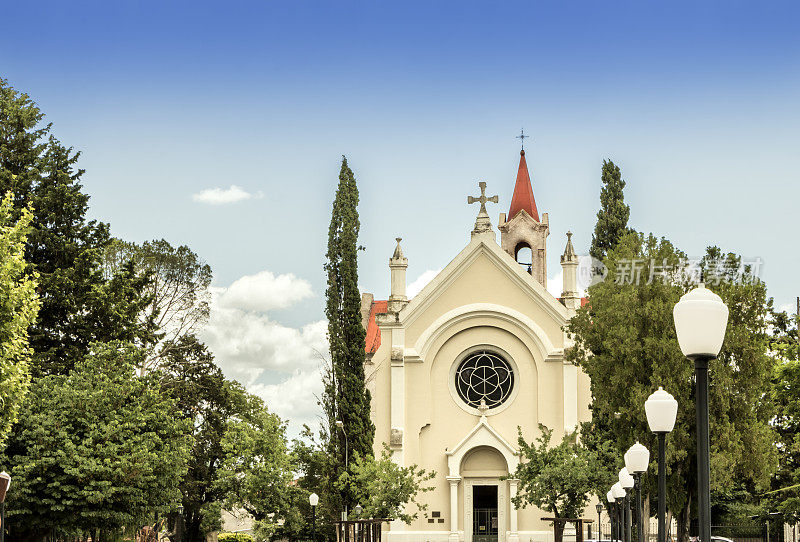 阿根廷科尔多瓦特拉塞拉山谷第九区圣胡安巴蒂斯塔教区教堂。