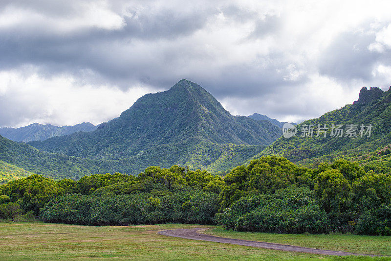 夏威夷瓦胡岛的风景