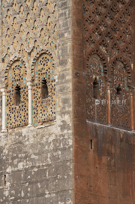 摩洛哥切拉的尖塔