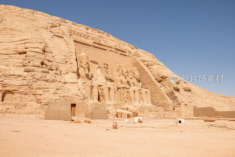 阿布辛贝神庙，古埃及