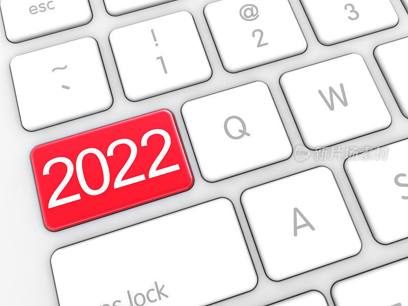 电脑键盘上的2022按钮