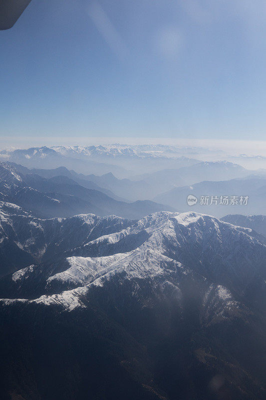 喜马拉雅山的风景