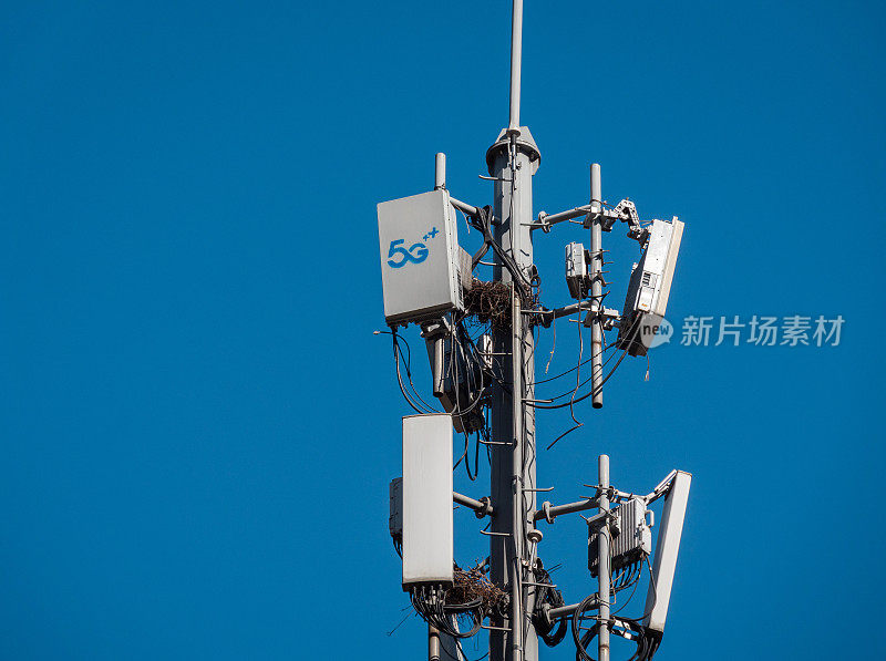 5G信号通信基站塔