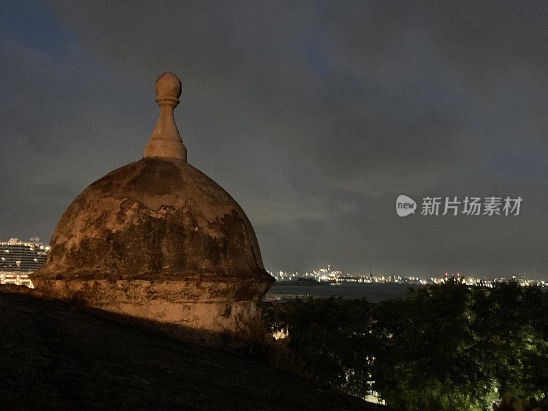 波多黎各——老圣胡安——摄于旧城的夜晚