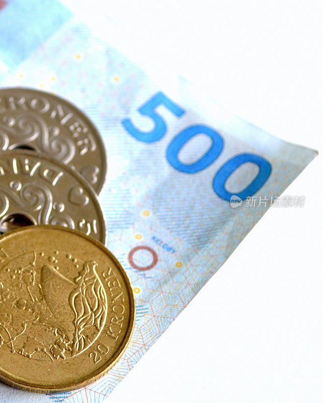 丹麦硬币和纸币