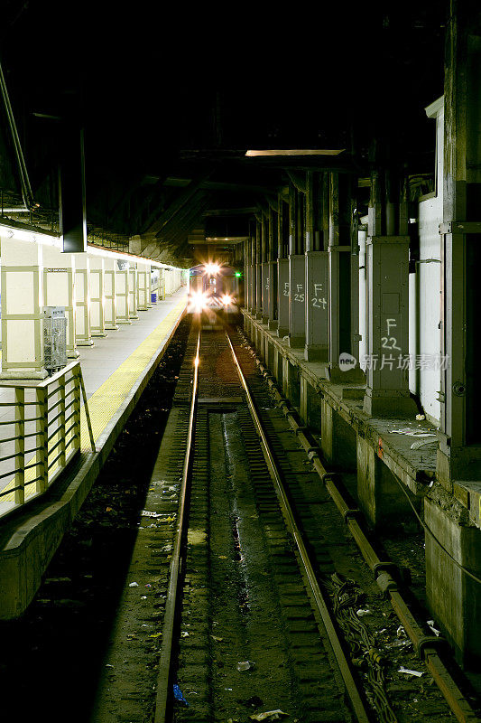中央车站的地铁北线
