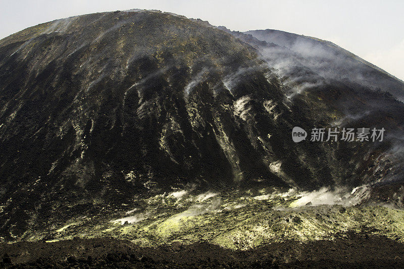 禁止儿童喀拉喀诺火山