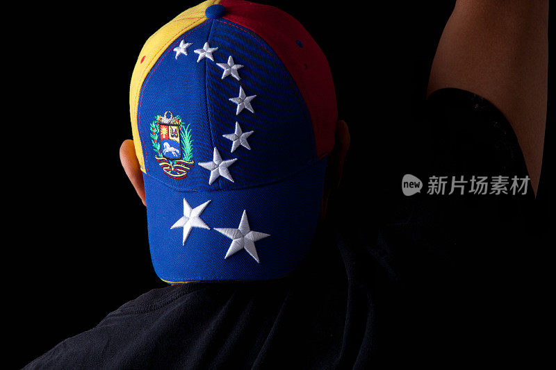 委内瑞拉国旗戴帽