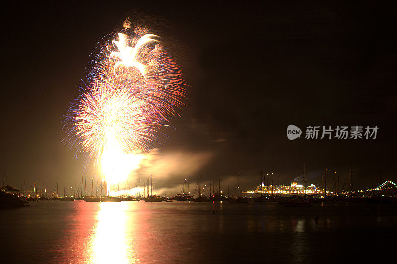 7月4日放烟火