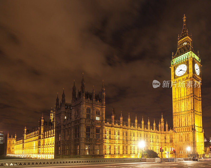 伦敦议会大厦的大本钟