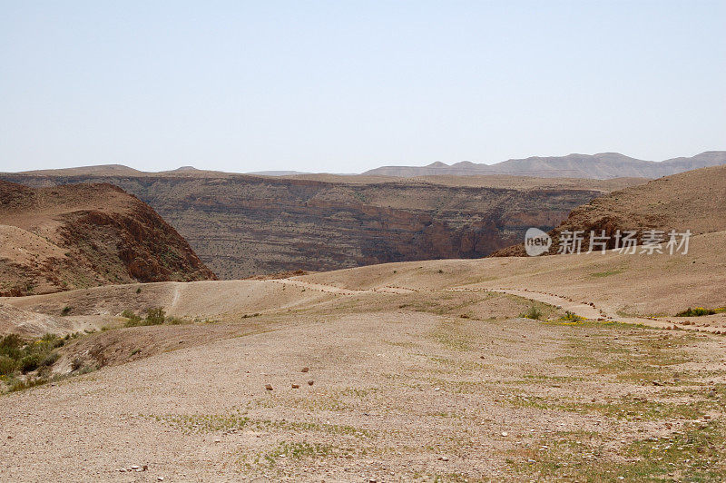 石质沙漠和峡谷