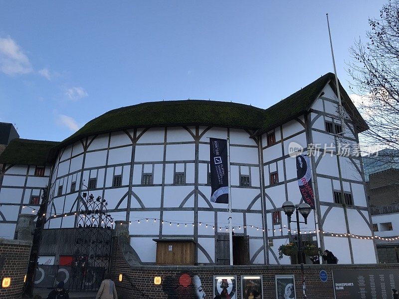 英国伦敦莎士比亚环球剧院旅游建筑
