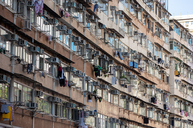 香港九龙新蒲岗住宅区