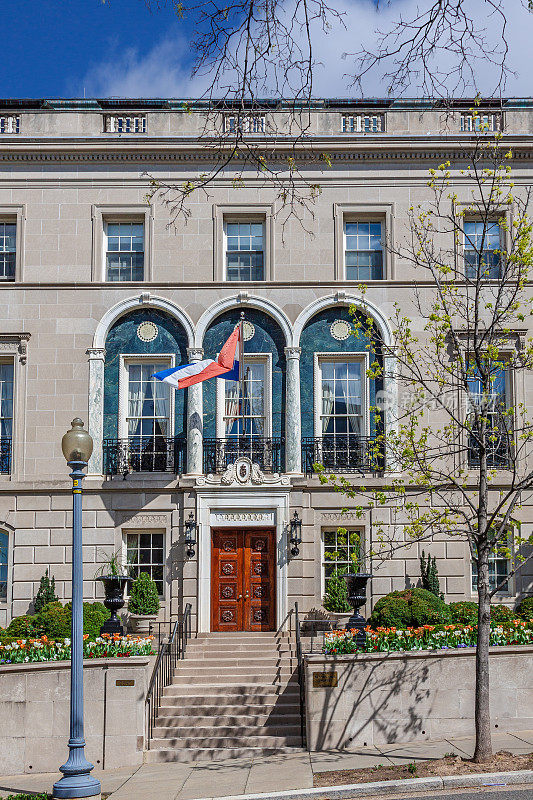 卢森堡大使馆，美国华盛顿特区。