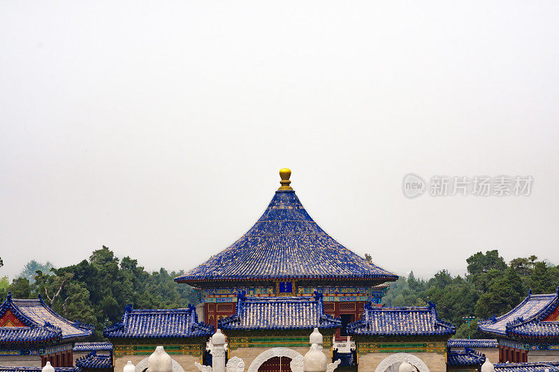 天坛建筑群，北京的一个皇家祭祀坛。联合国教科文组织世界遗产
