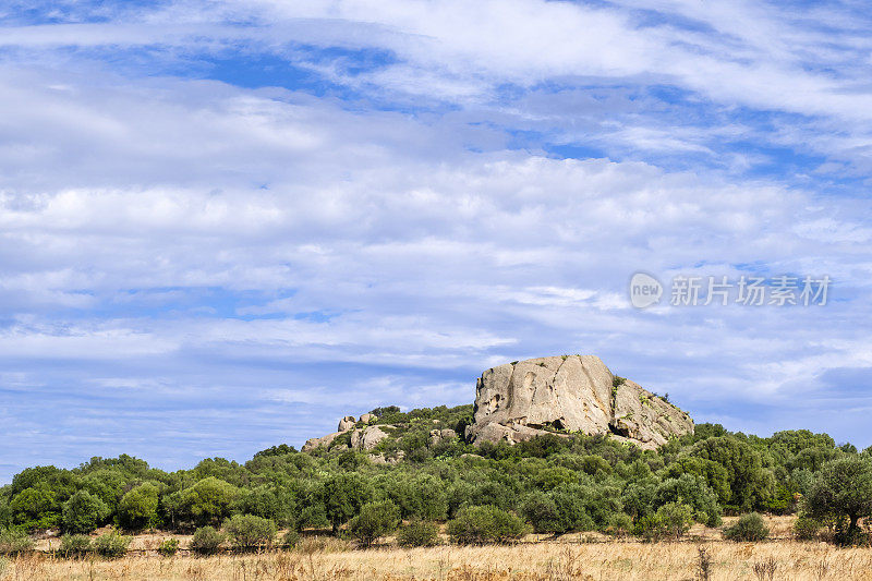 撒丁岛加卢拉的风景