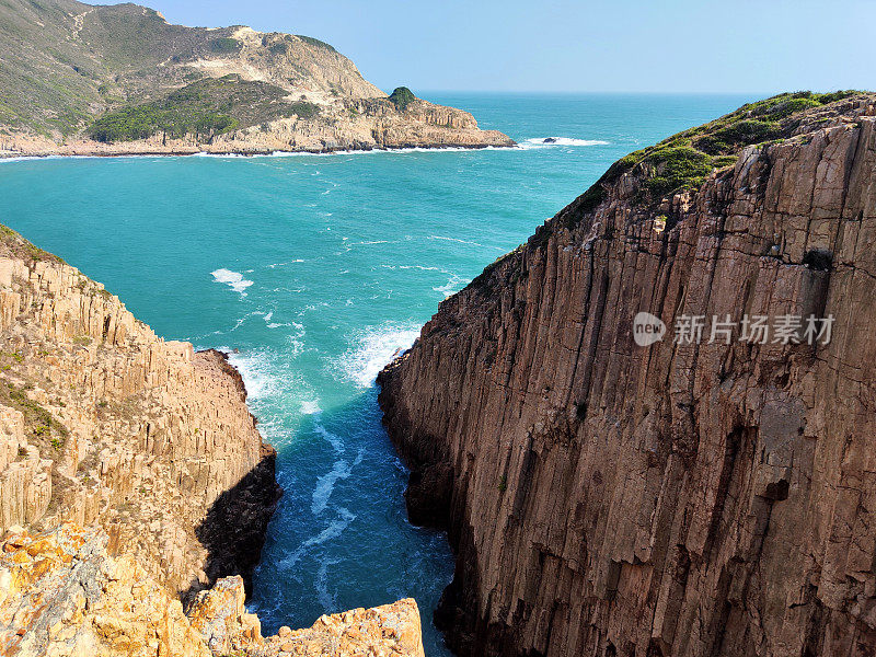 六角形石柱，香港联合国教科文组织世界地质公园