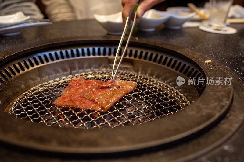 烧烤生牛肉-日式烧肉派对