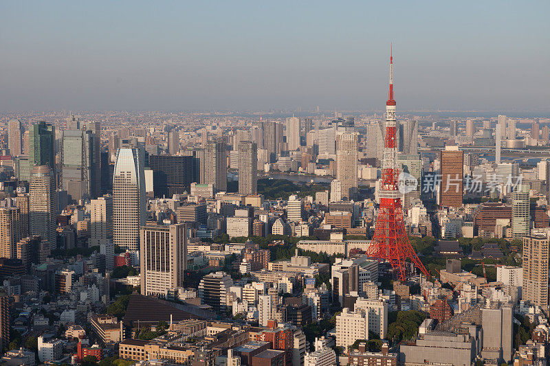 日本东京天际线