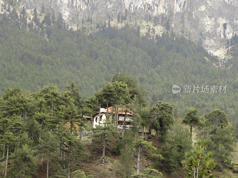 托罗斯山避暑别墅在特基尔的mersin土耳其