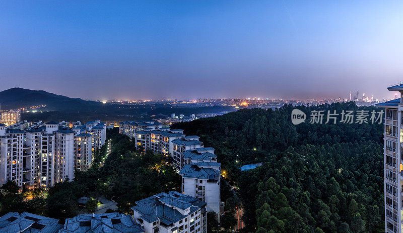 小区夜景选图