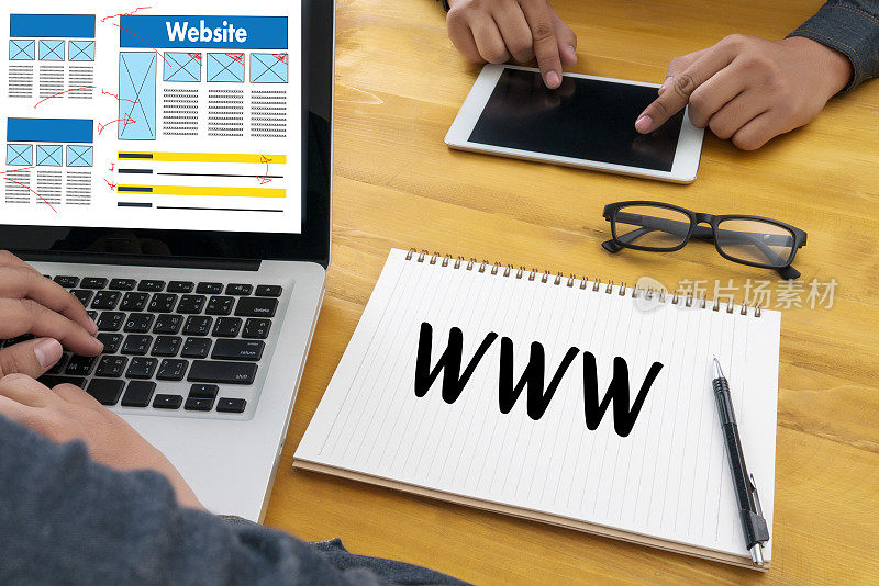 WWW网站在线因特网网页计算机浏览器连接