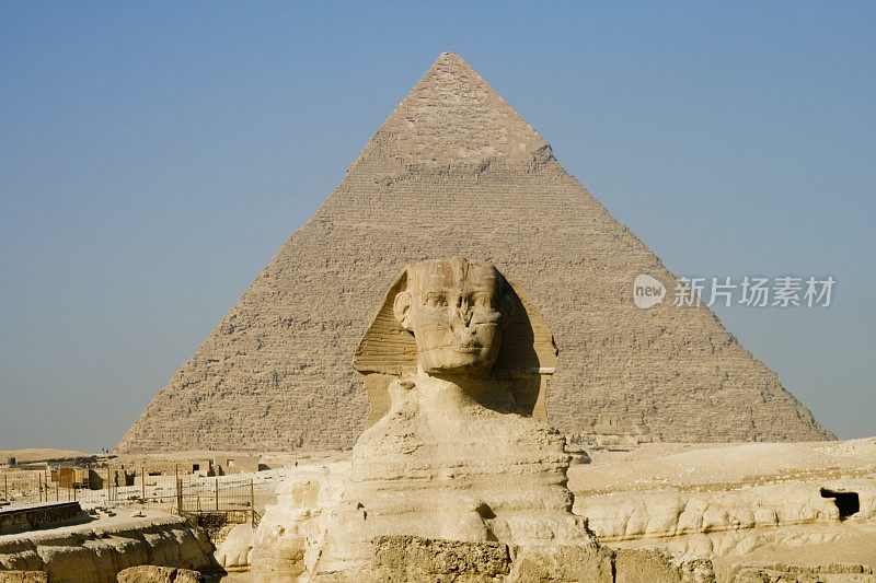 埃及开罗的狮身人面像