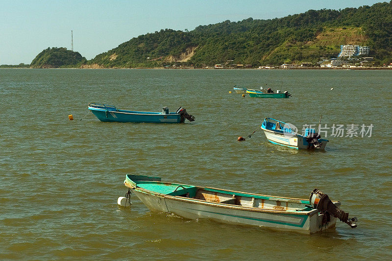 厄瓜多尔的渔船
