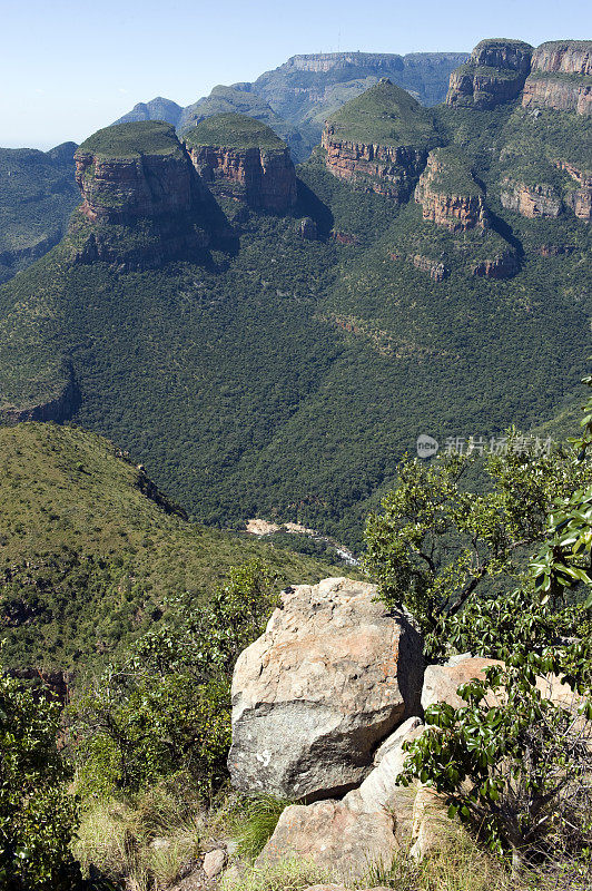 南非，普马兰加，夏季风景，布莱德河峡谷