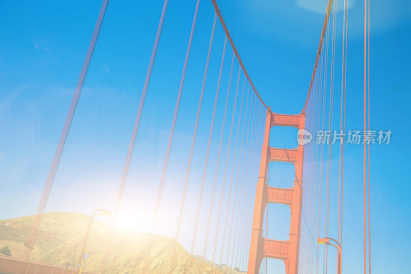 旧金山的金门大桥