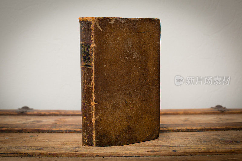 古董精装医学书，1851年健康与医学