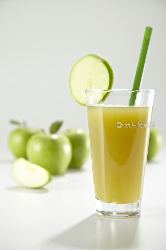 鲜绿苹果汁