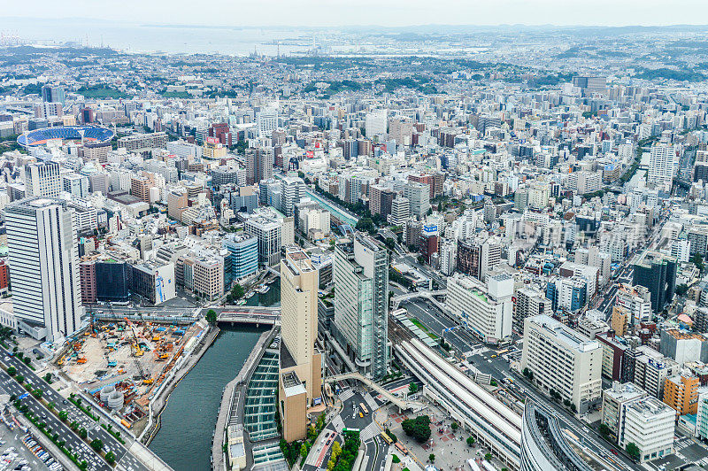 日本横滨的城市