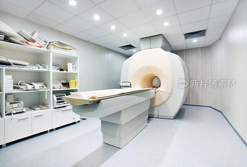 医院的核磁共振扫描仪
