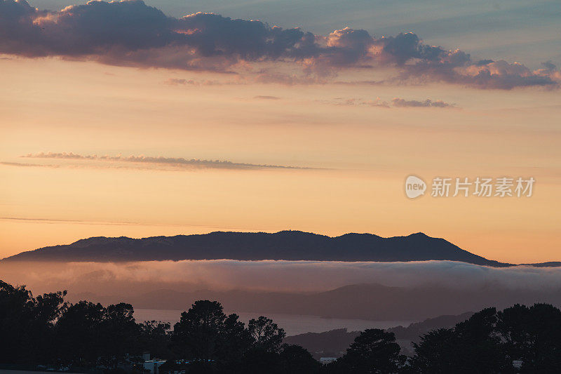 日落——塔玛佩斯山