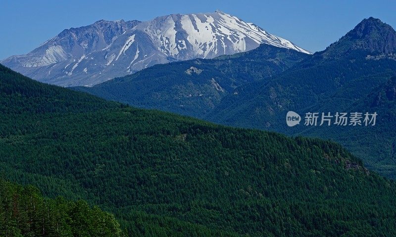 圣海伦斯山的崇高