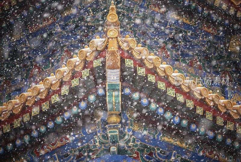 中国北京的紫禁城