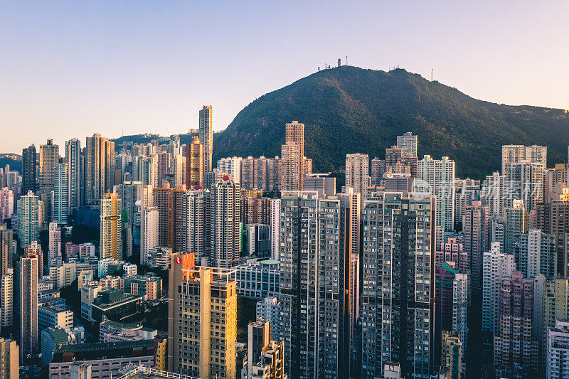 香港坚尼地城的景色