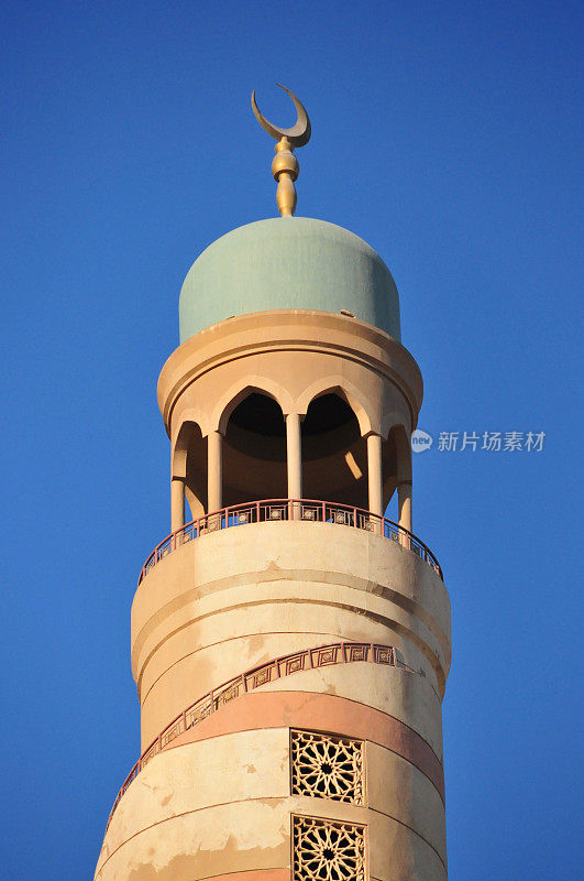 卡塔尔伊斯兰文化中心-清真寺阳台-多哈，卡塔尔