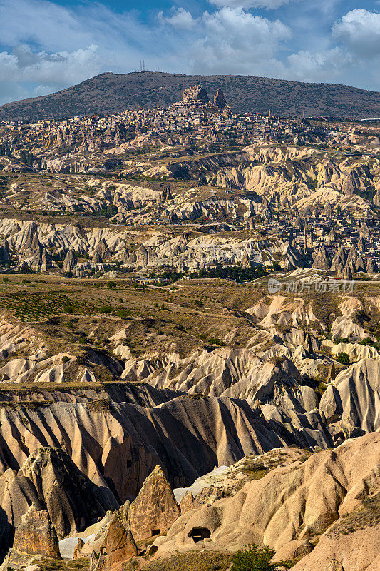 土耳其卡帕多西亚火山砂岩地层