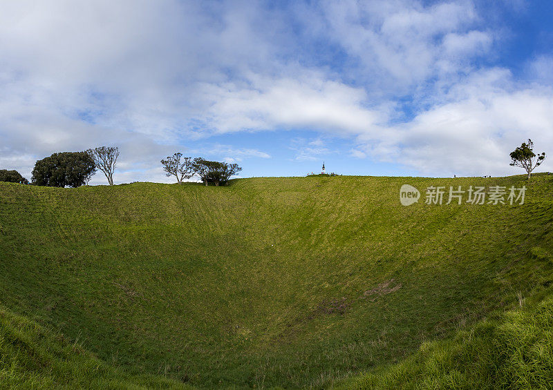 位于新西兰奥克兰的伊甸山