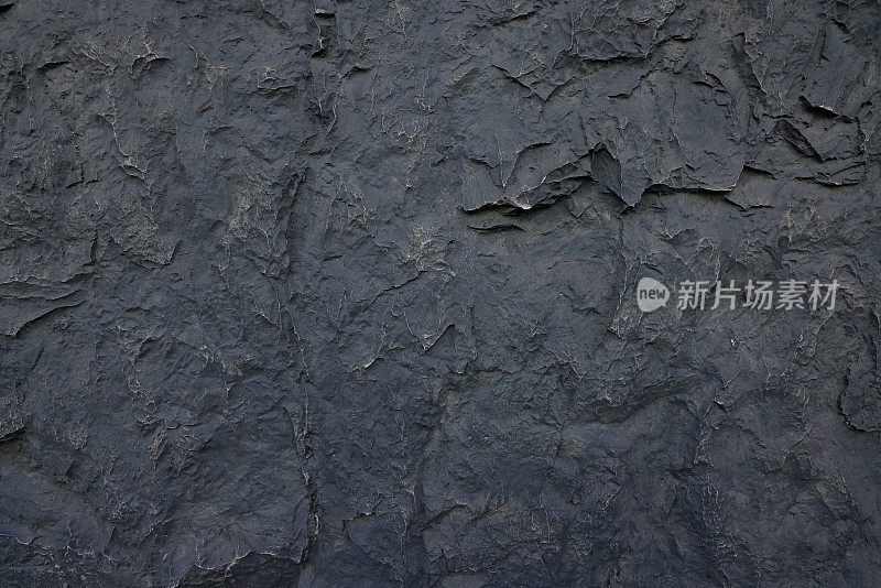 黑色岩石纹理背景