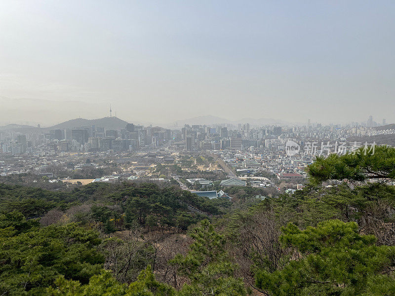 韩国首尔的空气污染